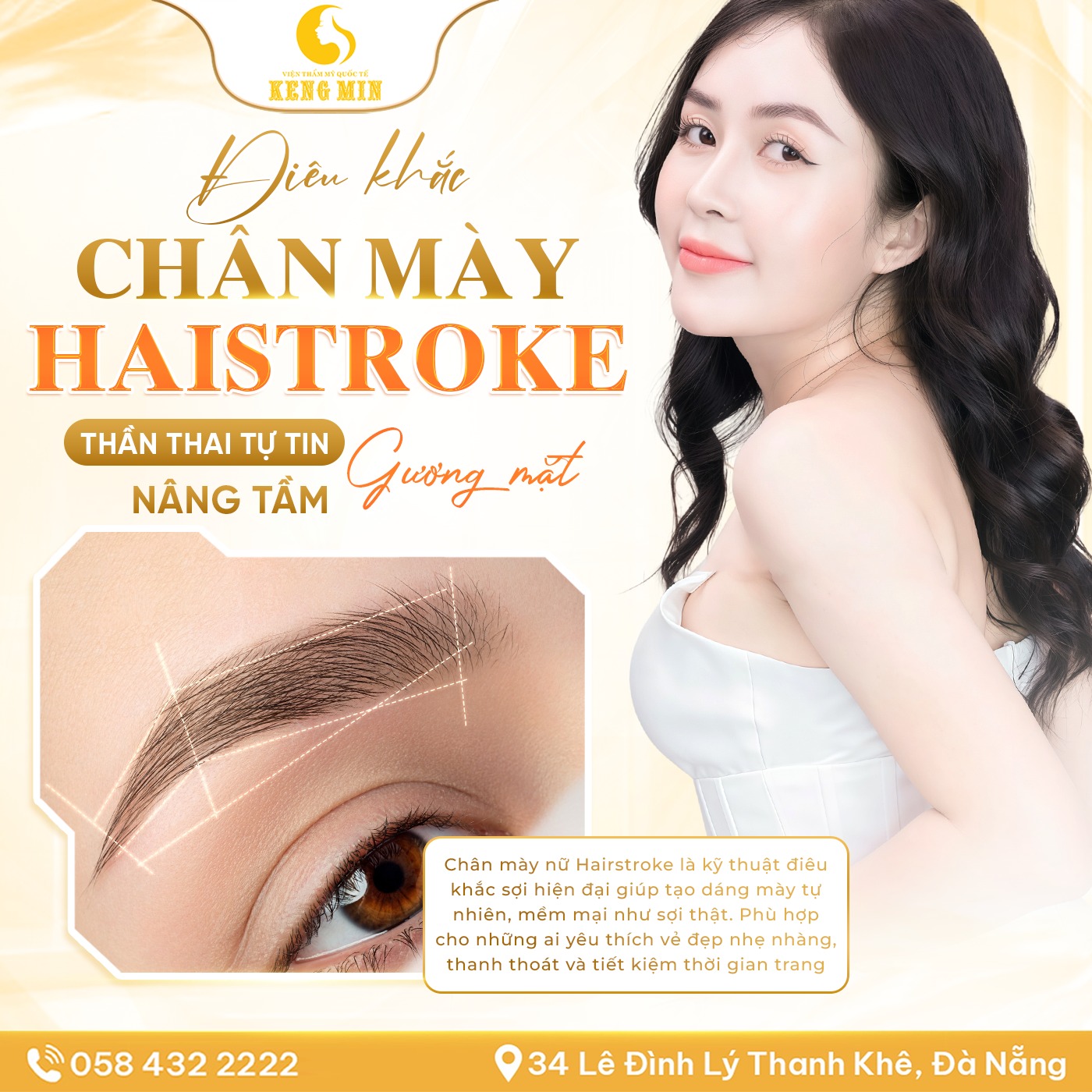 Điêu Khắc Chân Mày Hairstroke – Xu Hướng Làm Đẹp Tự Nhiên Giúp Gương Mặt Thanh Thoát Và Cuốn Hút