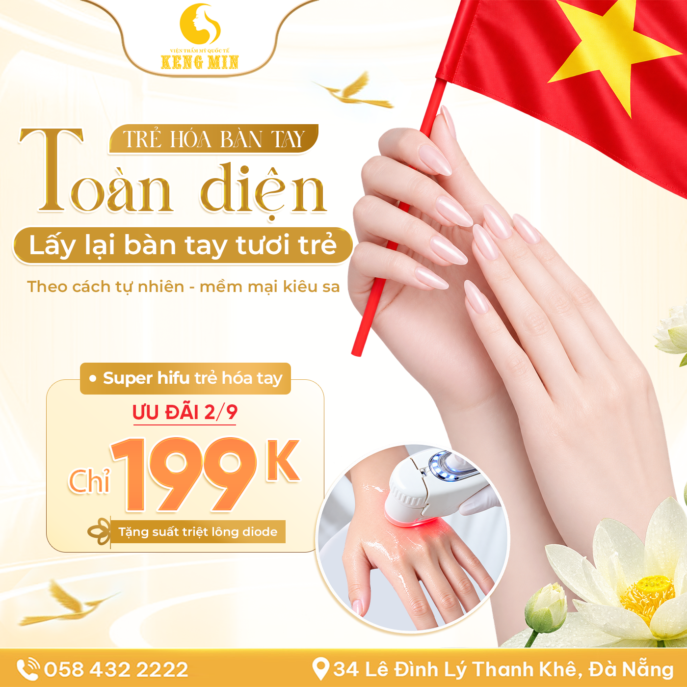 Trẻ Hóa Bàn Tay Toàn Diện – Giải Pháp Hỗ Trợ Cải Thiện Da Khô, Nhăn Và Kém Săn Chắc