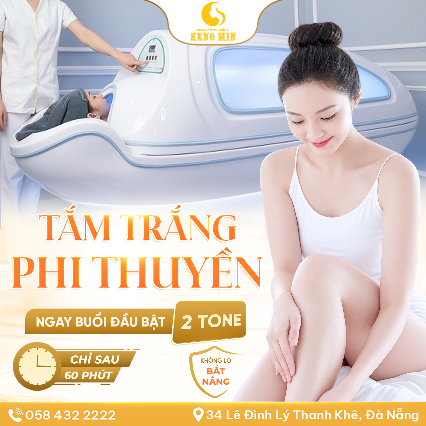 Tắm Trắng Phi Thuyền – Giải Pháp Chăm Sóc Toàn Thân Cho Làn Da Sáng Mịn, Đều Màu Hơn