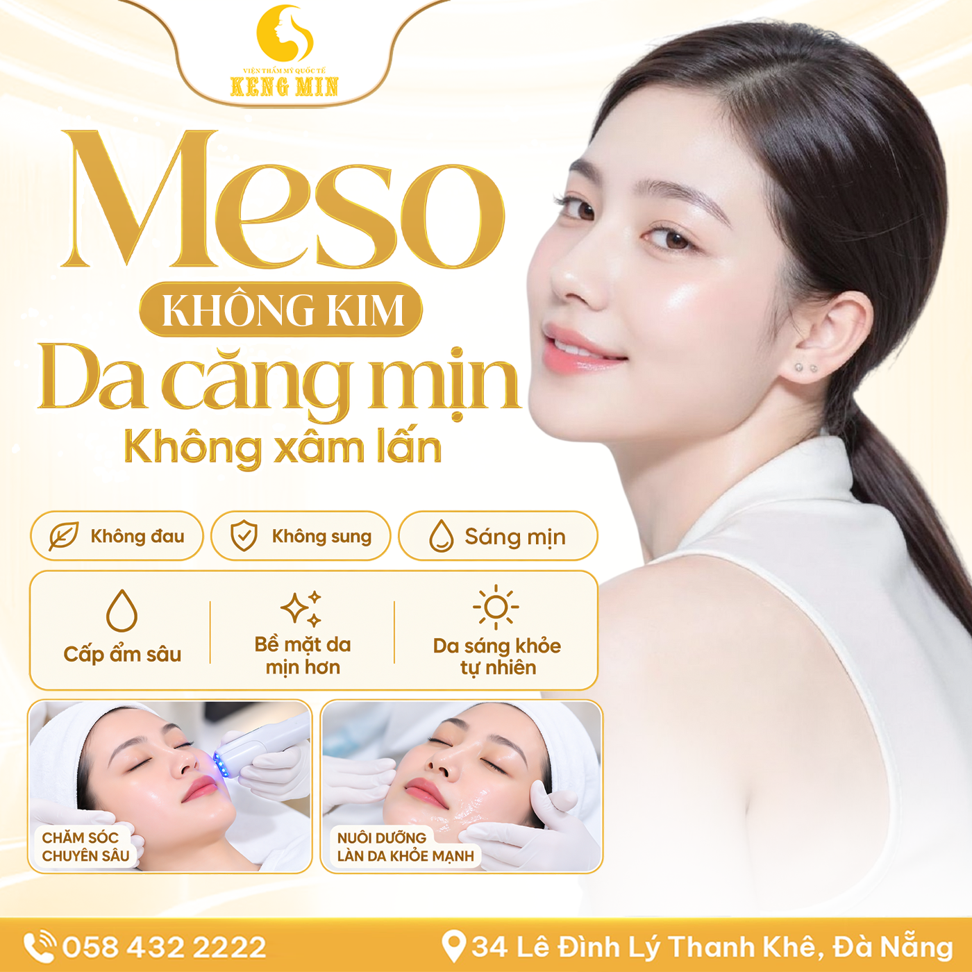 Meso Không Kim – Giải Pháp Chăm Sóc, Cấp Ẩm Và Hỗ Trợ Cải Thiện Làn Da